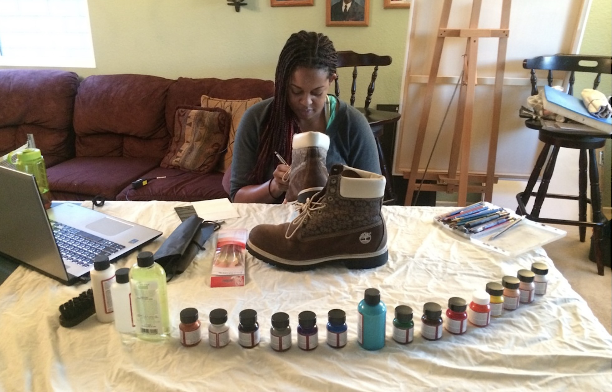 Kaleeka & Angelous Paint1